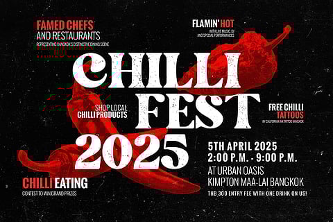 Kimpton Maa-Lai Bangkok - Chilli Fest 2025 
