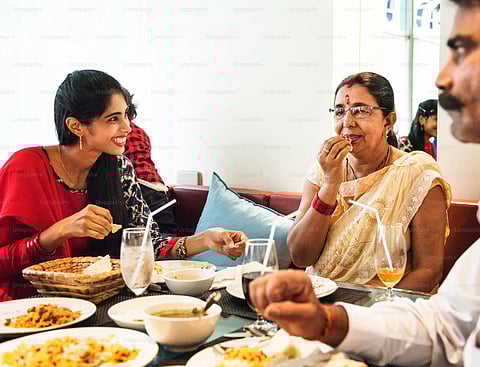 Breaking: Indians Spot Other Indians at Restaurant