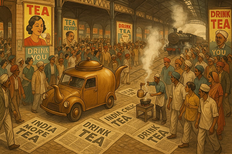 Tea Evolution Cultural Evolution: From British Tea to Indian Chai Ritual