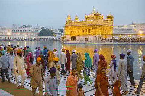 Evening Parikrama at Harmandir Sahib