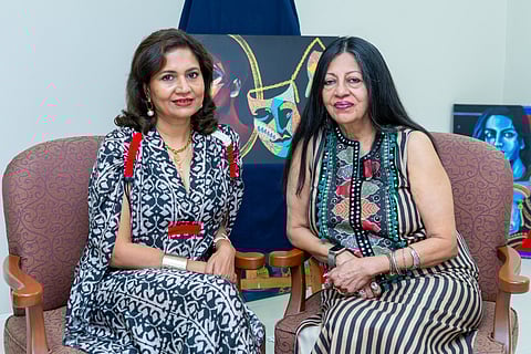 Warp & Weft: Where Portraiture Meets Pattachitra