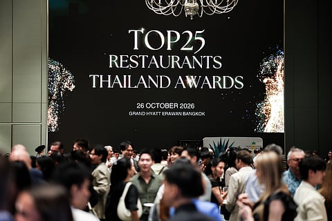 TOP 25 Restaurants Awards at Grand Hyatt Erawan