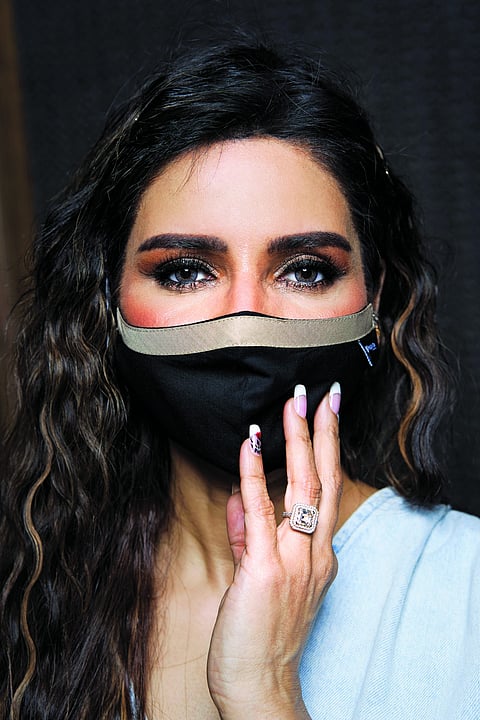 Dress from Zara;
mask from Mask On Bkk