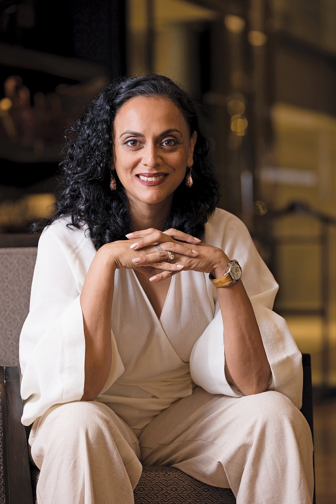Rekha Sachdej, a principal at the Canadian International School ...