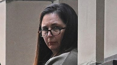 Erin Patterson is photographed in Melbourne. (James Ross/AAP Image via AP)