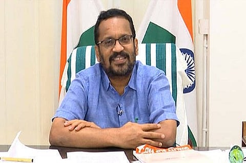 K. Rajan Minister of Land Revenue of Kerala