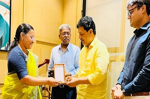 Veena George and Prakash Abitkar 