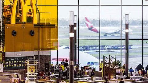 സിഡ്‌നി വിമാനത്താവളത്തിലെ മക്‌ഡൊണാൾഡ്‌സ് ഫ്ലോട്ടിംഗ് കിച്ചൺ