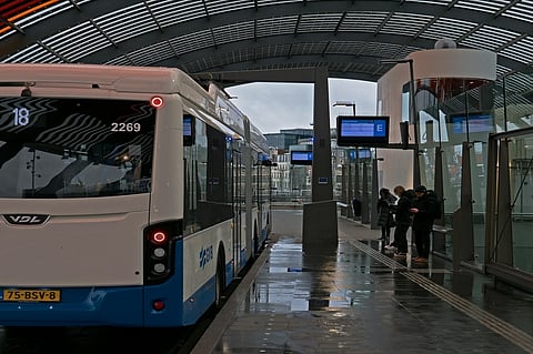 Bus station