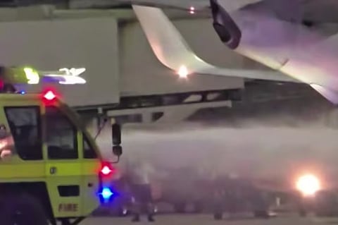 Brake Fire Extinguished on Virgin Australia Plane