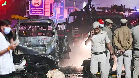 ചെങ്കോട്ടയ്ക്ക് സമീപം സ്ഫോടനം