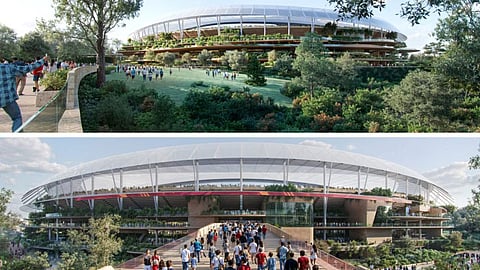 ബ്രിസ്ബേനിലെ പുതിയ ഒളിമ്പിക് സ്റ്റേഡിയത്തിന്റെ ആദ്യ ഡിസൈനുകൾ 