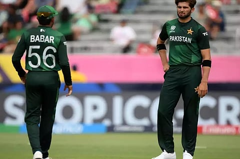 ബാബർ അസവും ഷാഹീൻ അഫ്രീദിയും