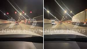 സിഡ്‌നിയിലെ M4 തുരങ്കത്തിൽ ട്രക്ക് അപകടം 