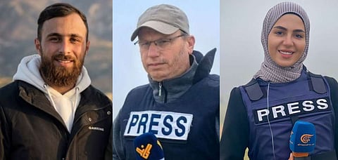 ഇസ്രയേല്‍ നടത്തിയ ആക്രമണത്തില്‍ 3 മാധ്യമപ്രവര്‍ത്തകര്‍ കൊല്ലപ്പെട്ടു