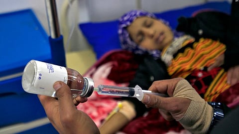 At least 10 child leukemia patients in Yemen have died, and dozens more were left seriously ill. (Image: VOA)