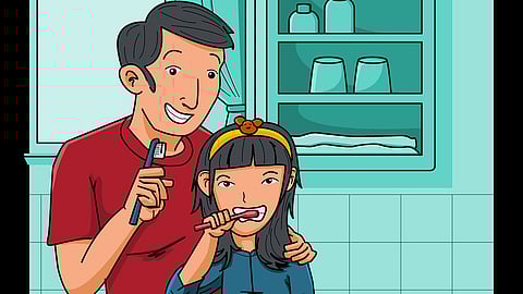 Shaping positive oral hygiene habits from an early age is crucial to ensure healthy teeth and a lifetime of good oral health. (Pixabay)