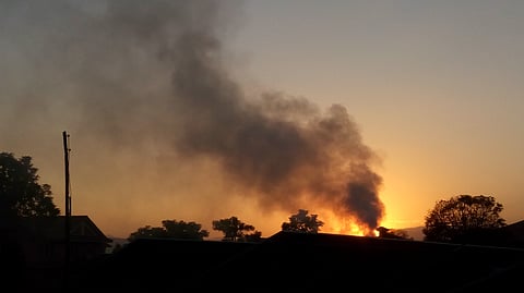 Air pollution from fires is claiming lives—over 90% of deaths occur in low-income nations. Climate action is vital. (Representational Image-Wikimedia Commons)