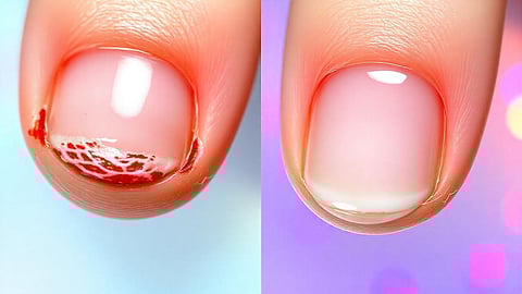 Proper nail care starts with your cuticles. Avoid common mistakes that can lead to infections, slow growth, and painful damage (Freepik)