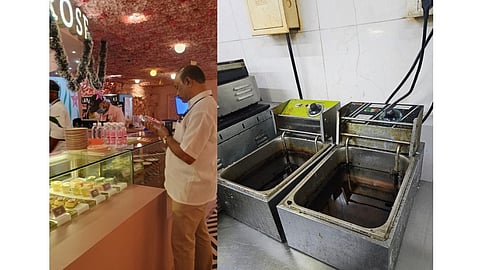 The Telangana Commissioner of Food Safety conducted an inspection of La Vie En Rose Cafe on December 19, 2024. (Image Credits: X Source/cfs_telangana)