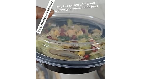 After seeing this, I don’t want to open the other two [boxes].” He also requested Zomato to thoroughly investigate the matter. (Image Credits: Instagram/fitnesskapratik)