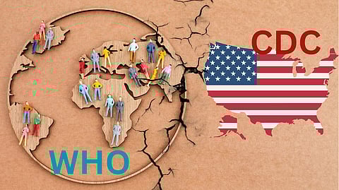 U.S. public health officials have been told to stop working with the World Health Organization, effective immediately.
