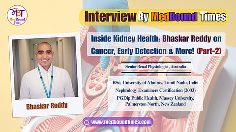 Bhaskar Lakshman Reddy, Senior Renal Physiologist