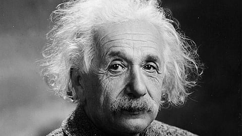A picture of Albert Einstein