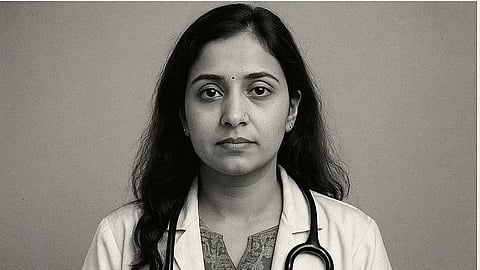 AI generated image of doctor Bhawna Yadav