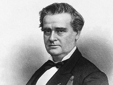 An old black and white drawing of a man wearing a suit, showcasing vintage fashion and style from a past era