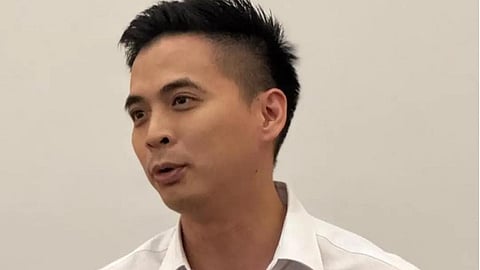 Close-up shot of Dr. Wong Lu Yang wearing white shirt.