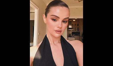 A selfie of Selena Gomez