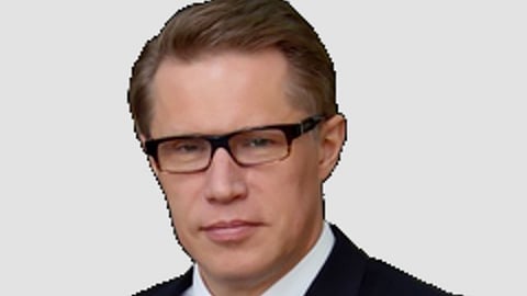 An image of Russian health minister, MIkhail.