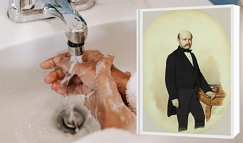 Ignaz Semmelweis in 1857