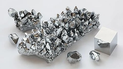 Image of bars of Chromium.