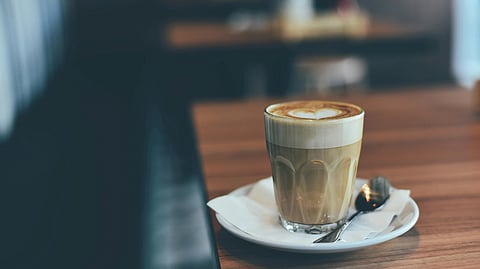 An image of a coffee glass.