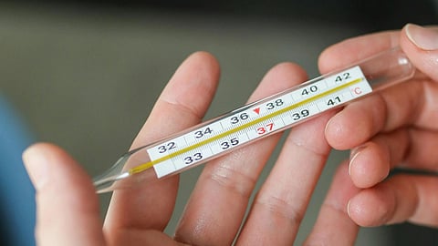 An image of a thermometer