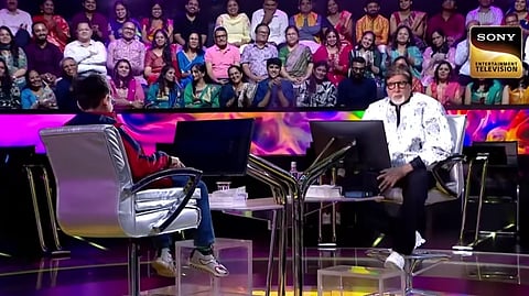 A screenshot of the video from the KBC episode aired. 