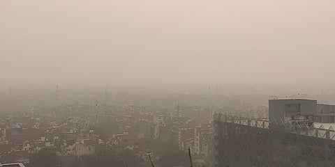 Delhi air pollution 2019