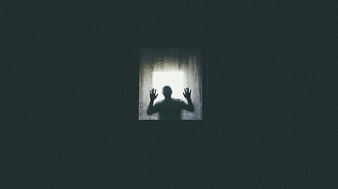 Image of a shadow depicting molestation and sufferings.