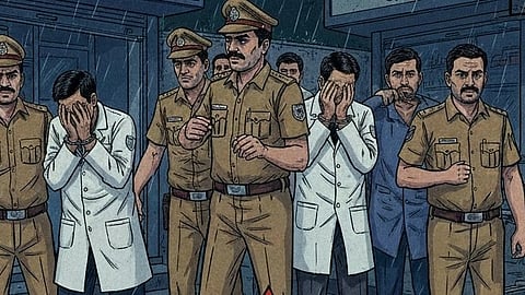 Illustration representing the scenario in Assam.