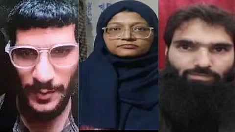 Image of Dr. Umar Mohammad Nabi, Dr. Shaheen Shahid (Sayeed) Ansari, and Dr. Adeel Ahmad Rather.