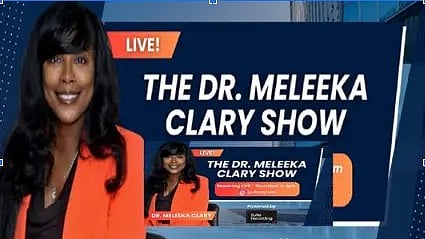 An image of a poster of Dr. Meleeka Clary