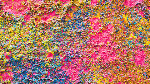 Image of colored sand.