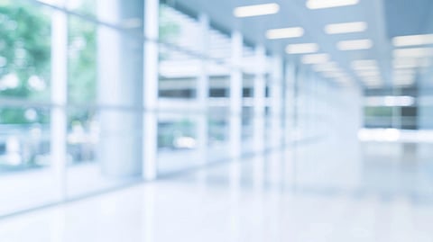 Image of a hospital's building.