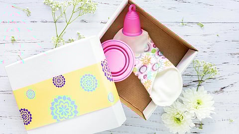 An image of period products.