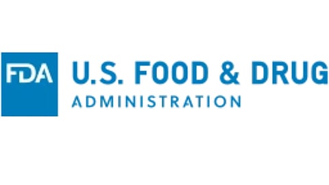 Image of FDA logo in blue and white color.