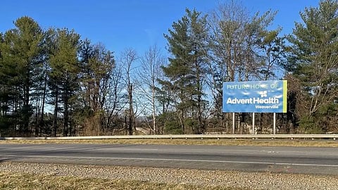 An image of a billboard on a road of the new Arizona Pacific Highway.