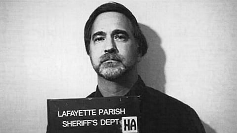 A mug shot of Dr. Richard J Schimdt.