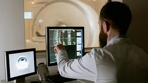 An image of MRI scan.